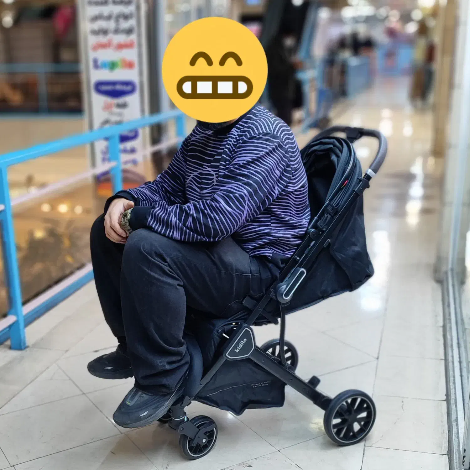 کالسکه کیدیلو با تحمل وزن پدر و مادر|کالسکه و لوازم جانبی|تهران, بهار|دیوار