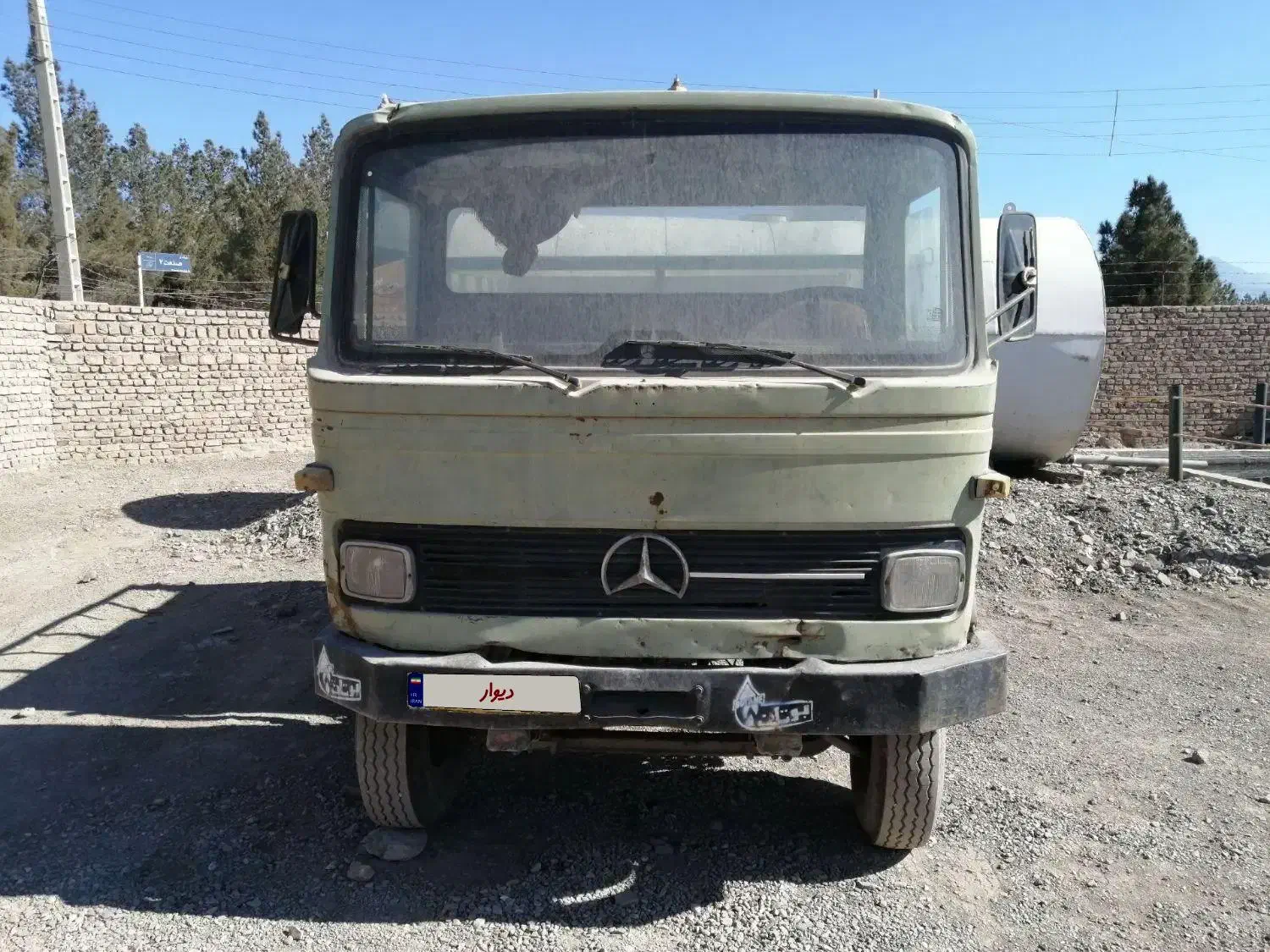 فروش بنز خاور 608|خودرو سنگین|زرند, |دیوار