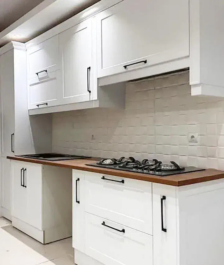 کابینت آبی نفتی سفید یخی کد۵۹۶۷۲۹۲|مصالح و تجهیزات ساختمان|نور, |دیوار