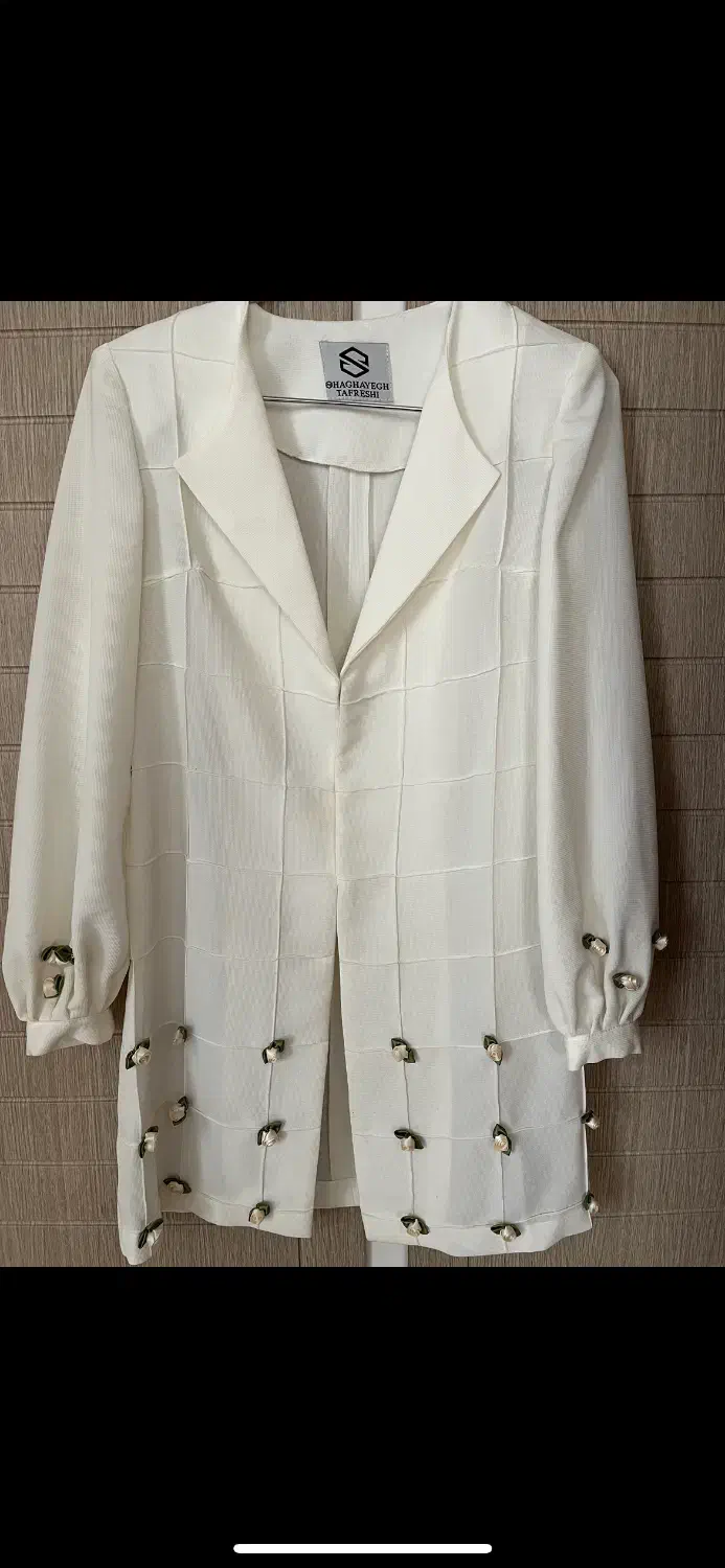 مانتو سفید مناسب عقد|لباس|تهران, سعادت‌آباد|دیوار