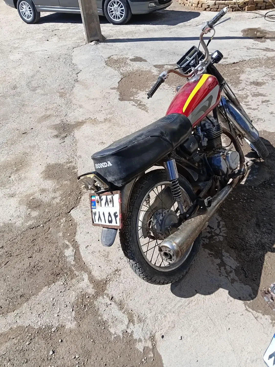 موتور|موتورسیکلت|قیدار, |دیوار