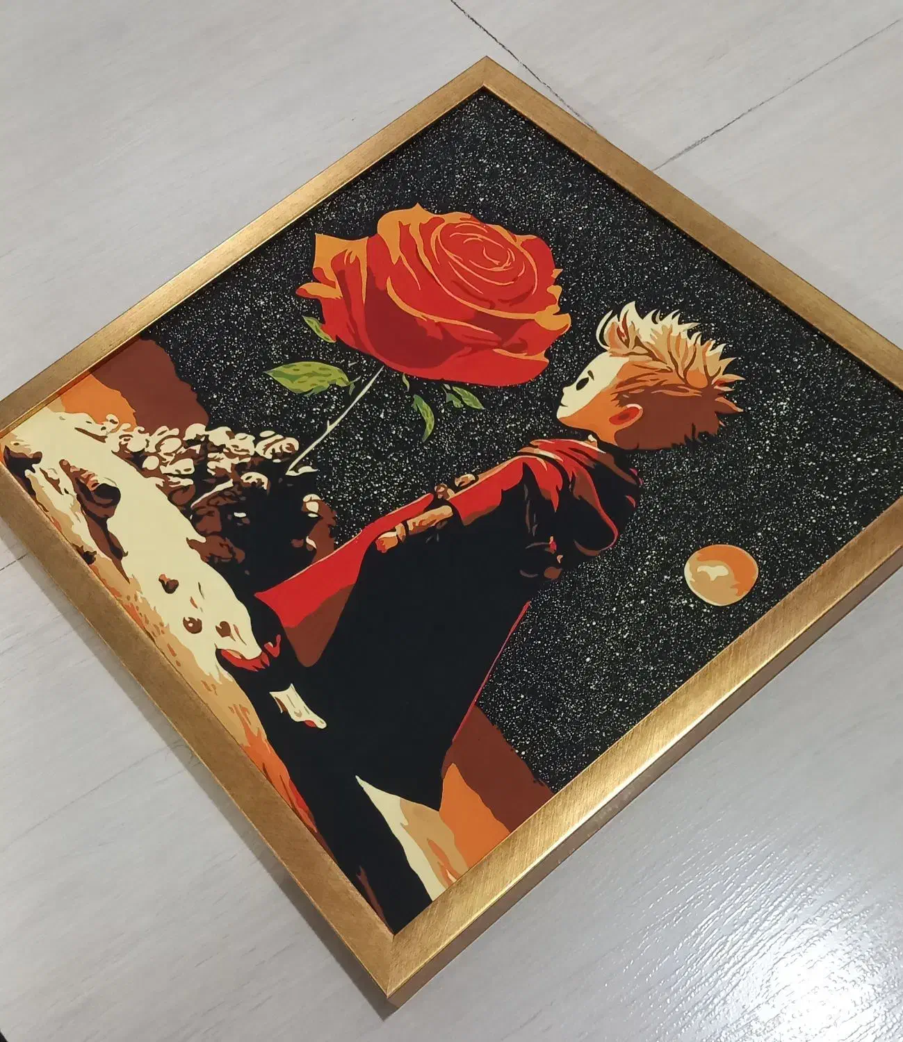 تابلوی نقاشی شازده کوچولو - مناسب اتاق کودک و هدیه|تابلو، نقاشی، عکس|محمودآباد, |دیوار