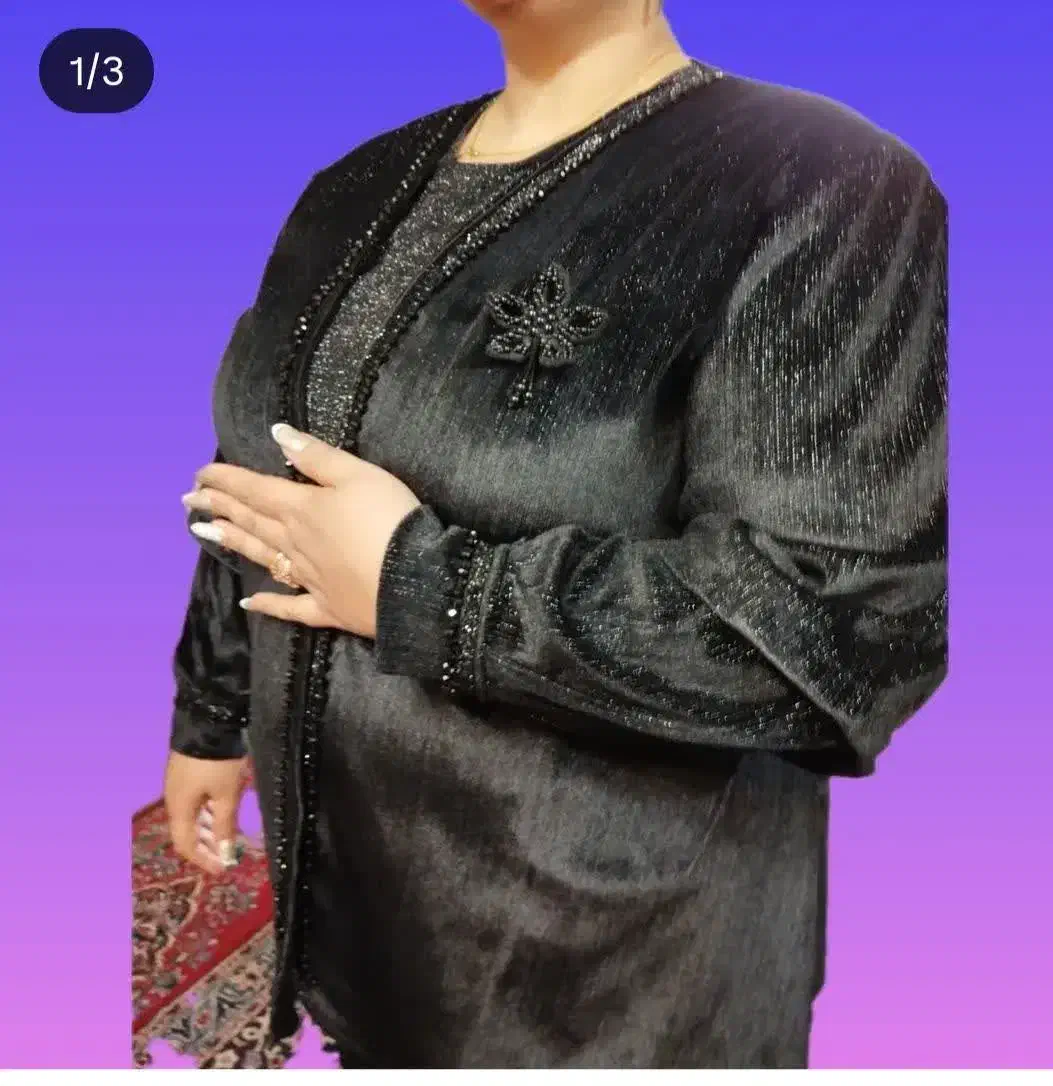 مانتو مخمل مجلسی|لباس|کرمانشاه, |دیوار