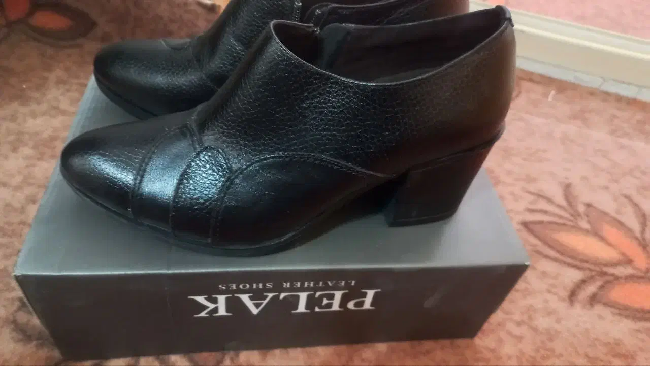 کفش چرم زنانه سایز ۳۷|کیف، کفش، کمربند|زابل, |دیوار