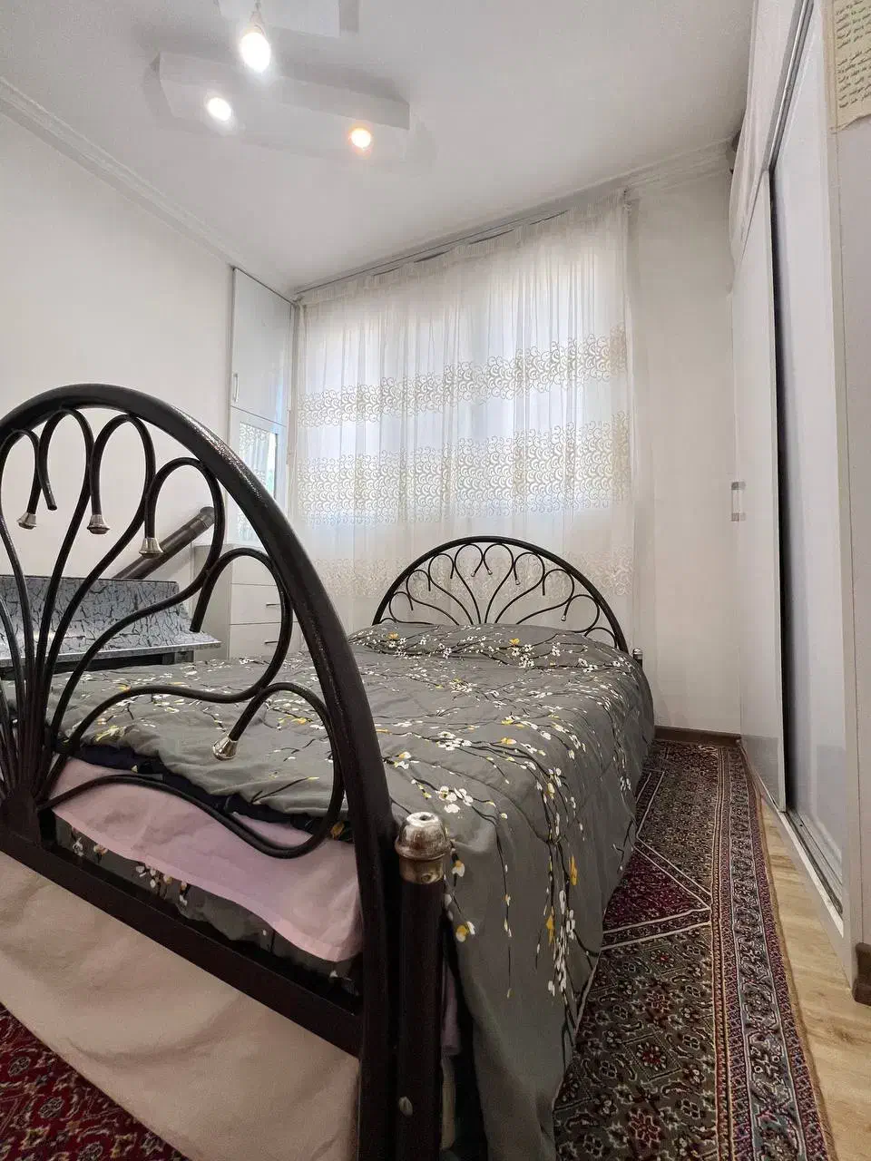 تخت خواب دونفره فلزی|تشک تختخواب|تربت‌حیدریه, شهرک ولیعصر|دیوار