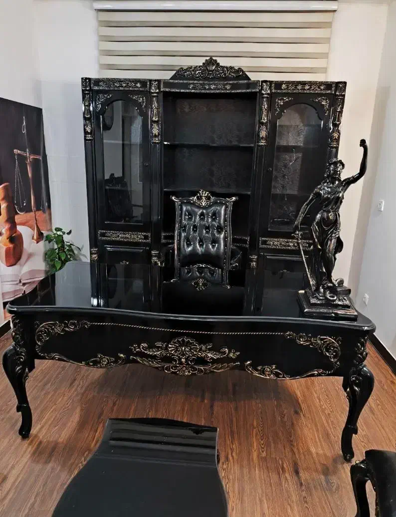 مبلمان اداری کلاسیک میز مدیریت|دفتر کار|چهاردانگه (تهران), |دیوار