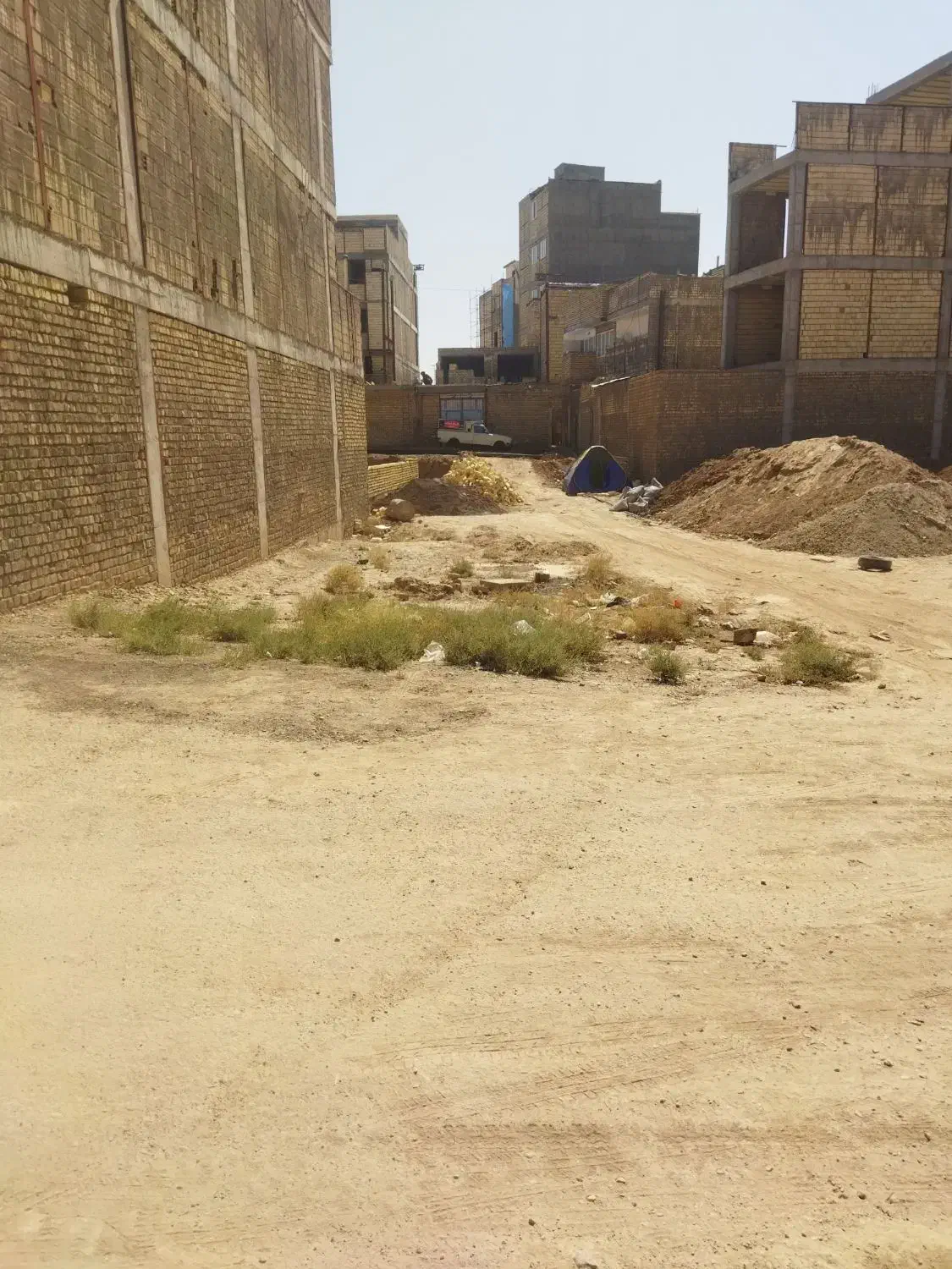 زمین 120مترمربع با بر 6متر|فروش زمین و ملک کلنگی|قم, شاد قلی|دیوار