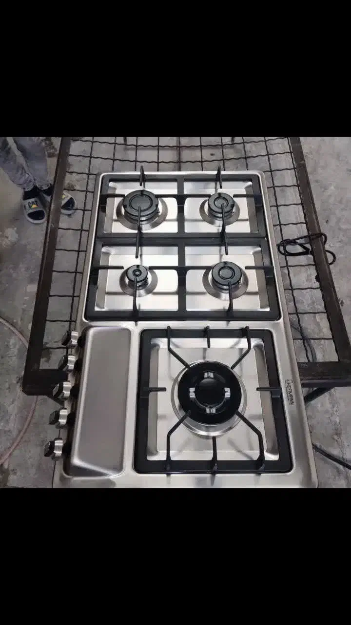 گاز صفحه ای شیشه و استیل|حراج|تبریز, |دیوار