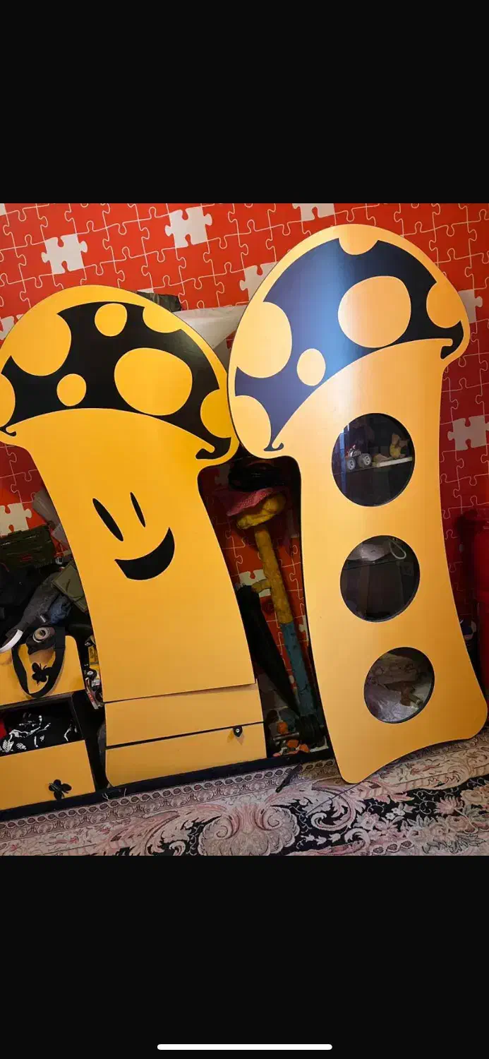 تخت و کمد|تخت و سرویس خواب|ساری, |دیوار