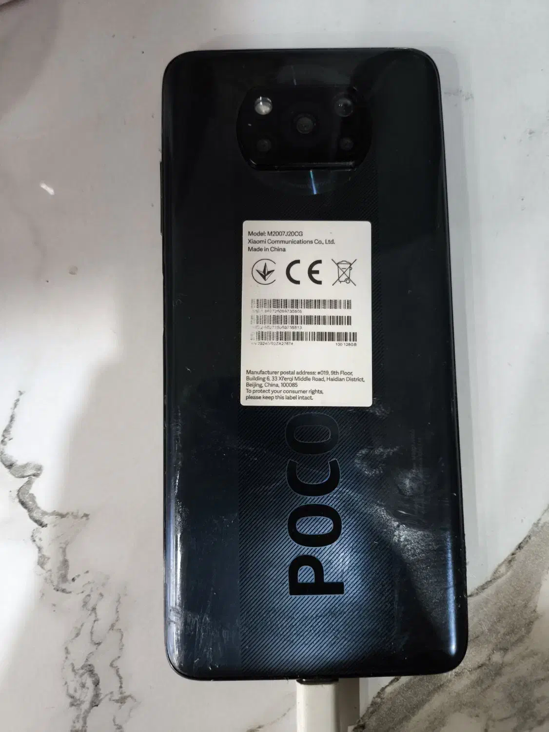 گوشی pocox3 128 گیگ|موبایل|تهران, شهرک فردوس (حسینی)|دیوار