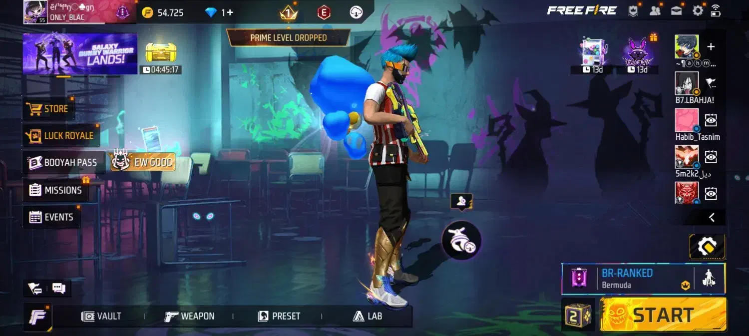 اکانت فری فایر پول لازمم|کنسول، بازی ویدئویی و آنلاین|کوهدشت, |دیوار