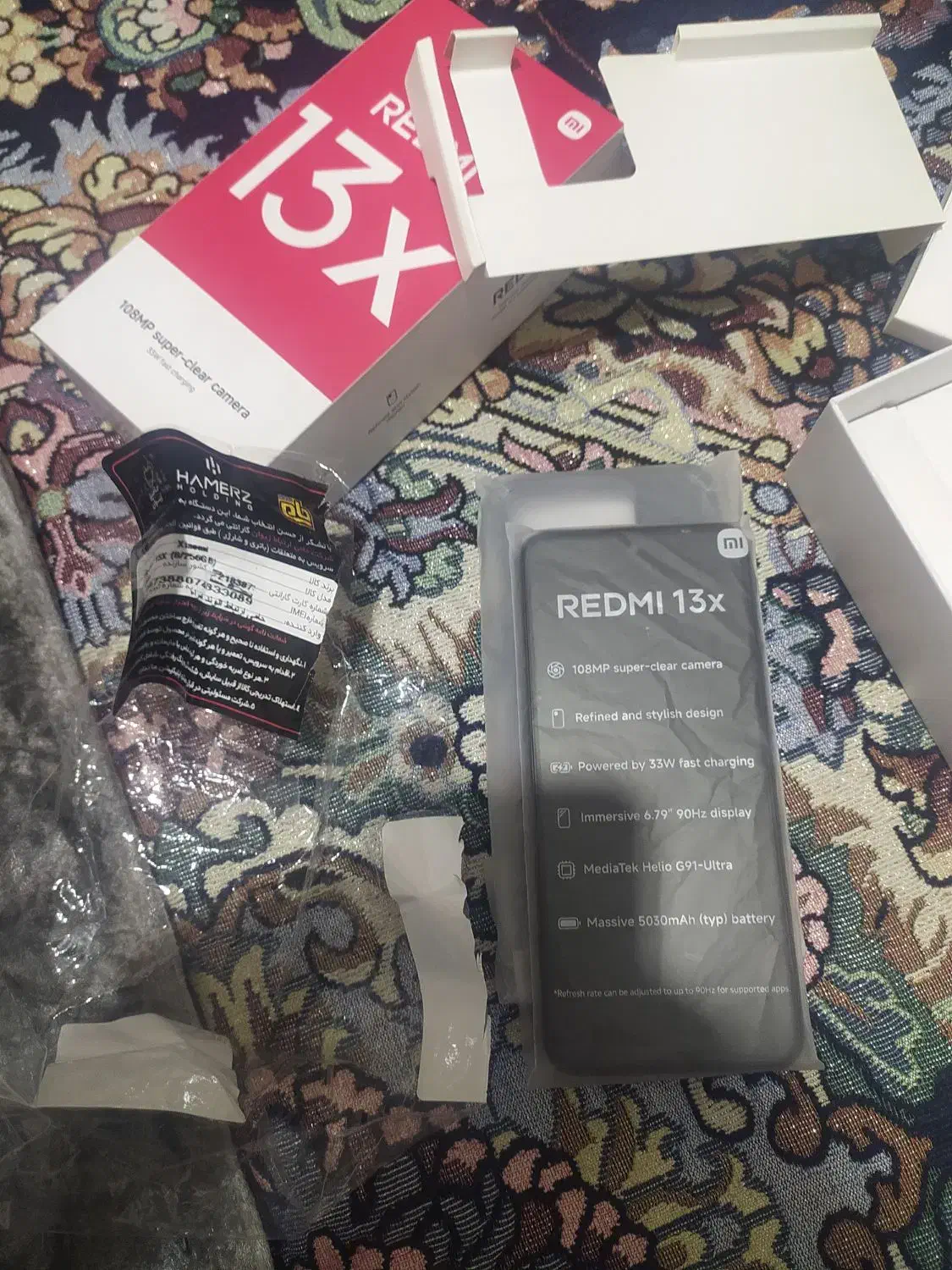 گوشی شیامی ردمی 13x|موبایل|ایرانشهر, |دیوار