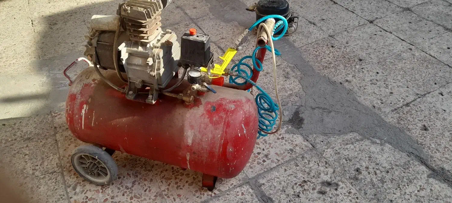 کمپرسور باد ۵۰ لیتر|ابزارآلات|باوی, |دیوار