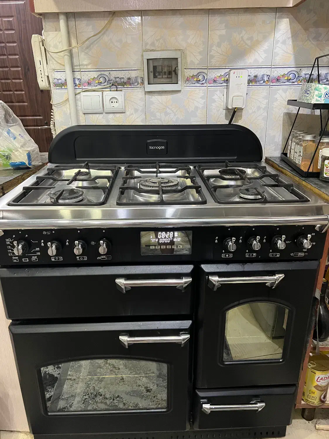 اجاق گاز فردار ۵ شعله تاکنوگاز|اجاق گاز و لوازم برقی پختوپز|باغستان, |دیوار