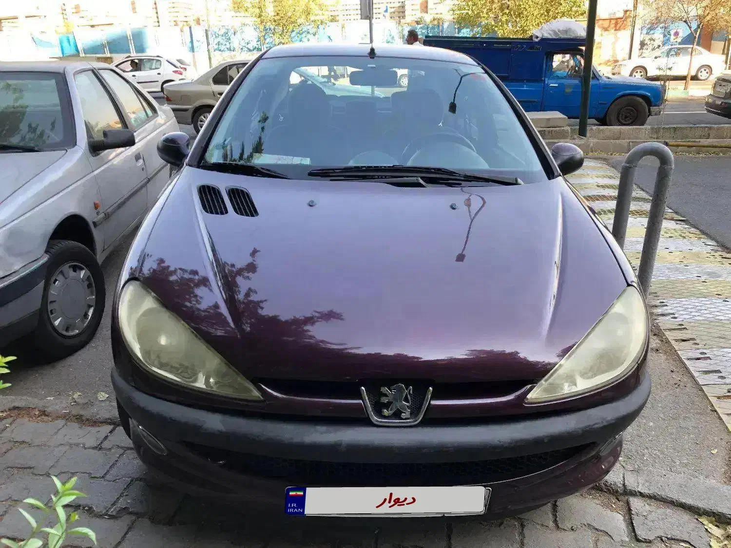 ۲۰۶ اس دی sd وی ۸ کم کار۶ سال خواب درپارکینگ مسقف|خودرو سواری و وانت|تهران, اکباتان|دیوار