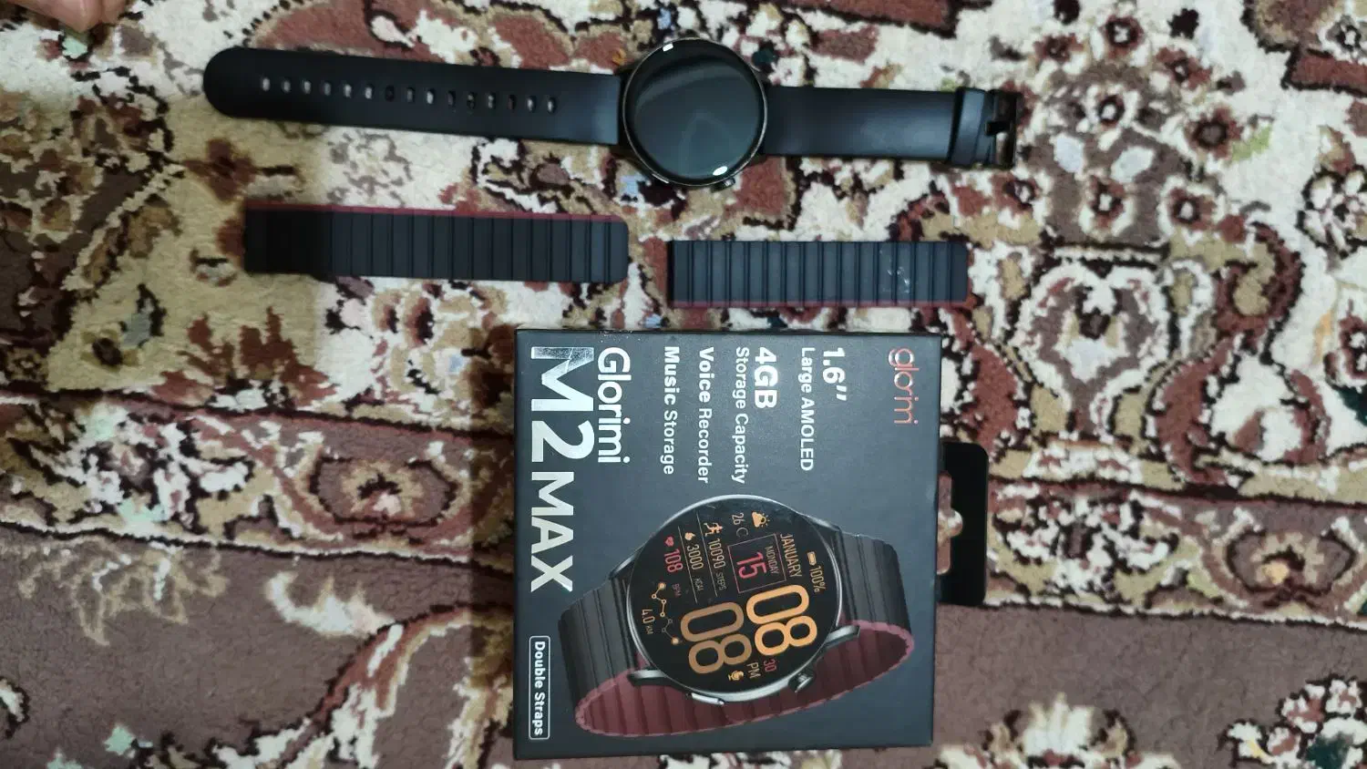 ساعت هوشمند گلوریمی M2max|لوازم جانبی موبایل و تبلت|کرج, برغان|دیوار