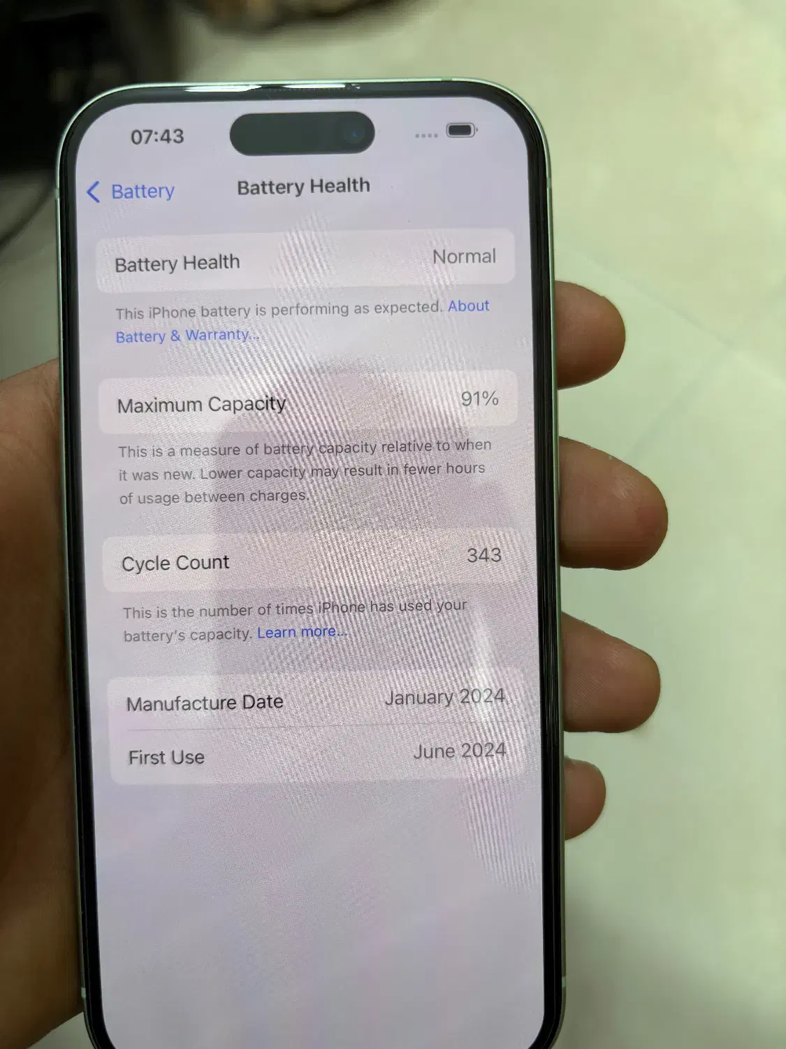 ایفون ۱۵ نرمال|موبایل|اهواز, زیتون کارمندی|دیوار