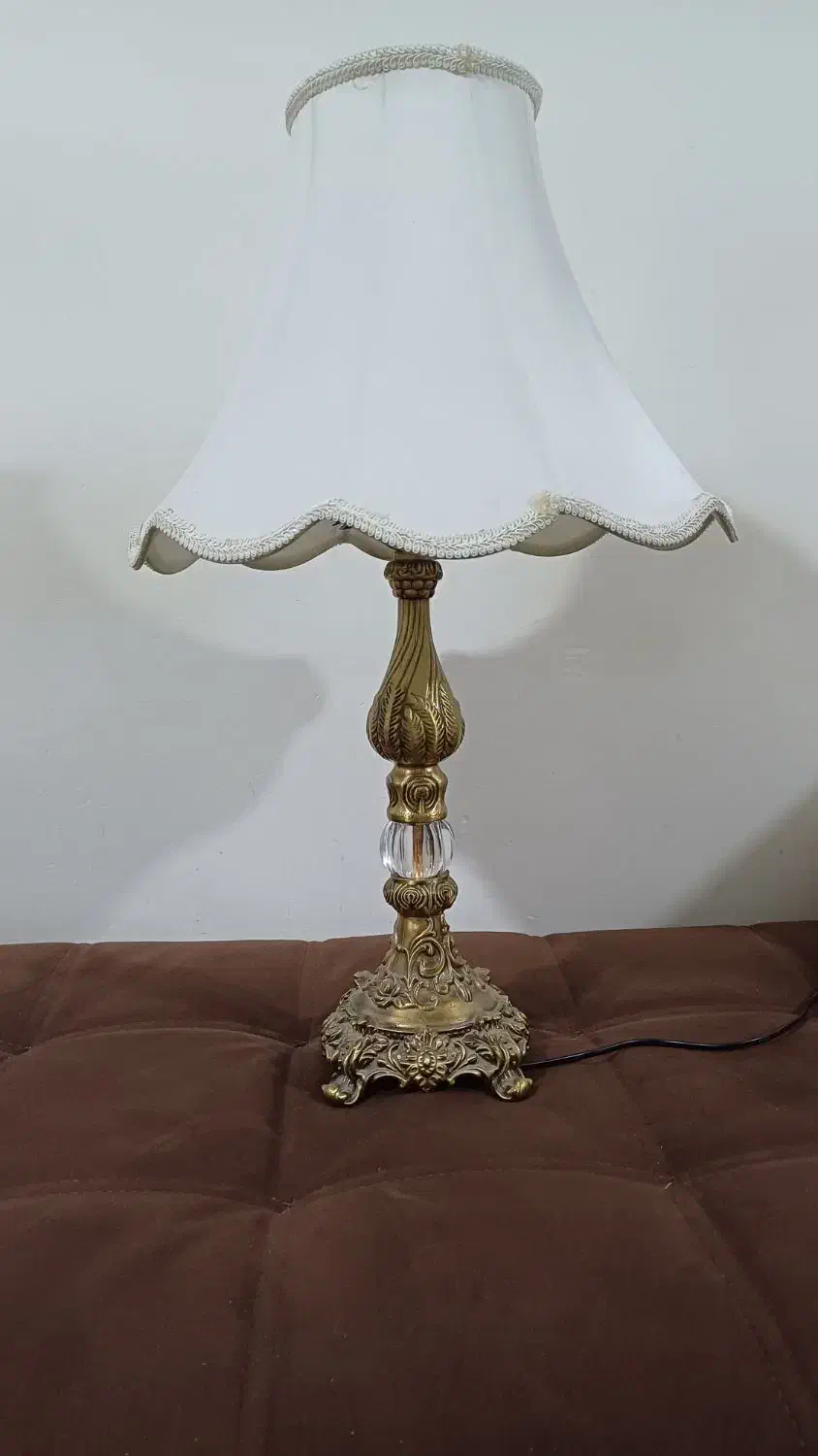 آباژور برنجی خاص|چراغ خواب و آباژور|همدان, |دیوار