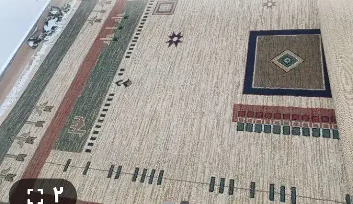 دو تخته گلیم فرش 12 متری|گلیم، جاجیم، گبه|خرم‌آباد, |دیوار