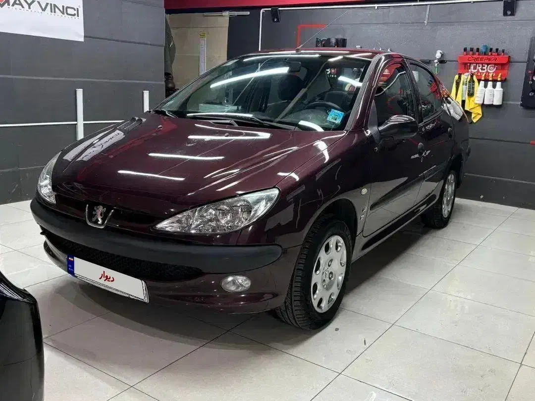 206 صندوقدار v8|خودرو سواری و وانت|قزوین, |دیوار