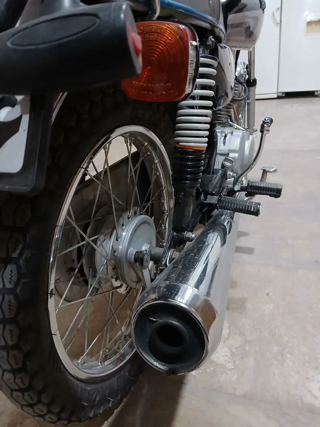 موتور هندا مزایده|موتورسیکلت|احمدآبادمستوفی, |دیوار