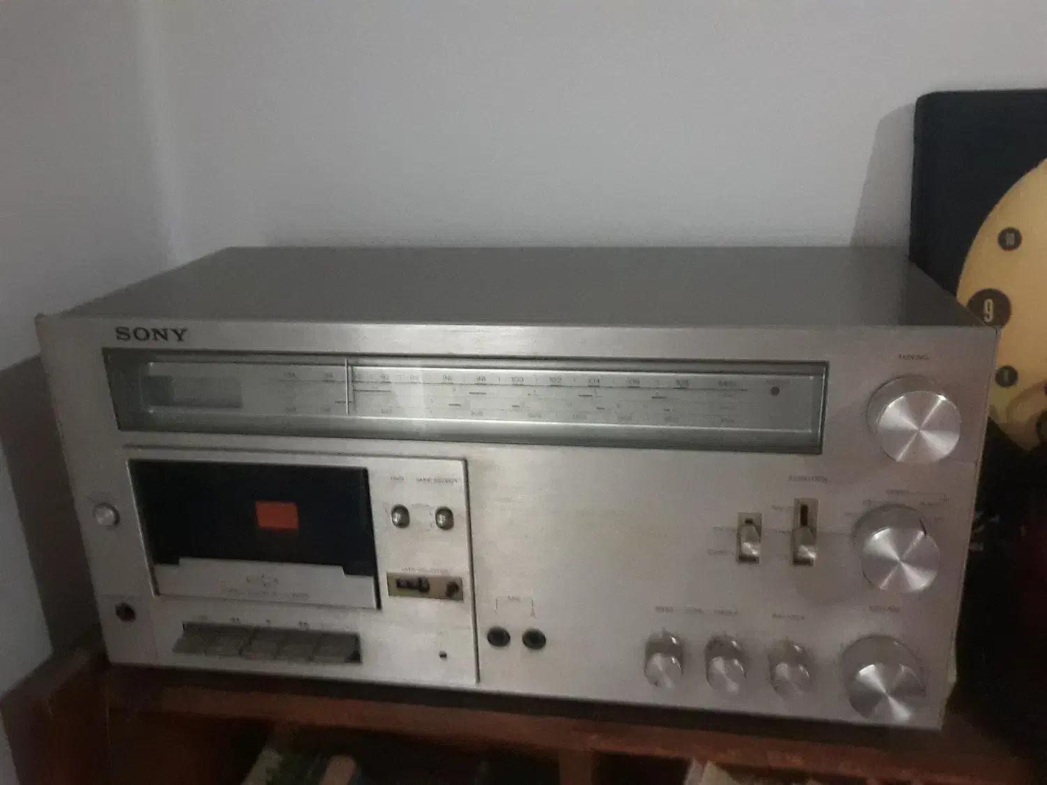 استریو سونی کلاسیک سالم با دوباندبزرگ اصلی|سیستم صوتی خانگی|رشت, گلسار|دیوار