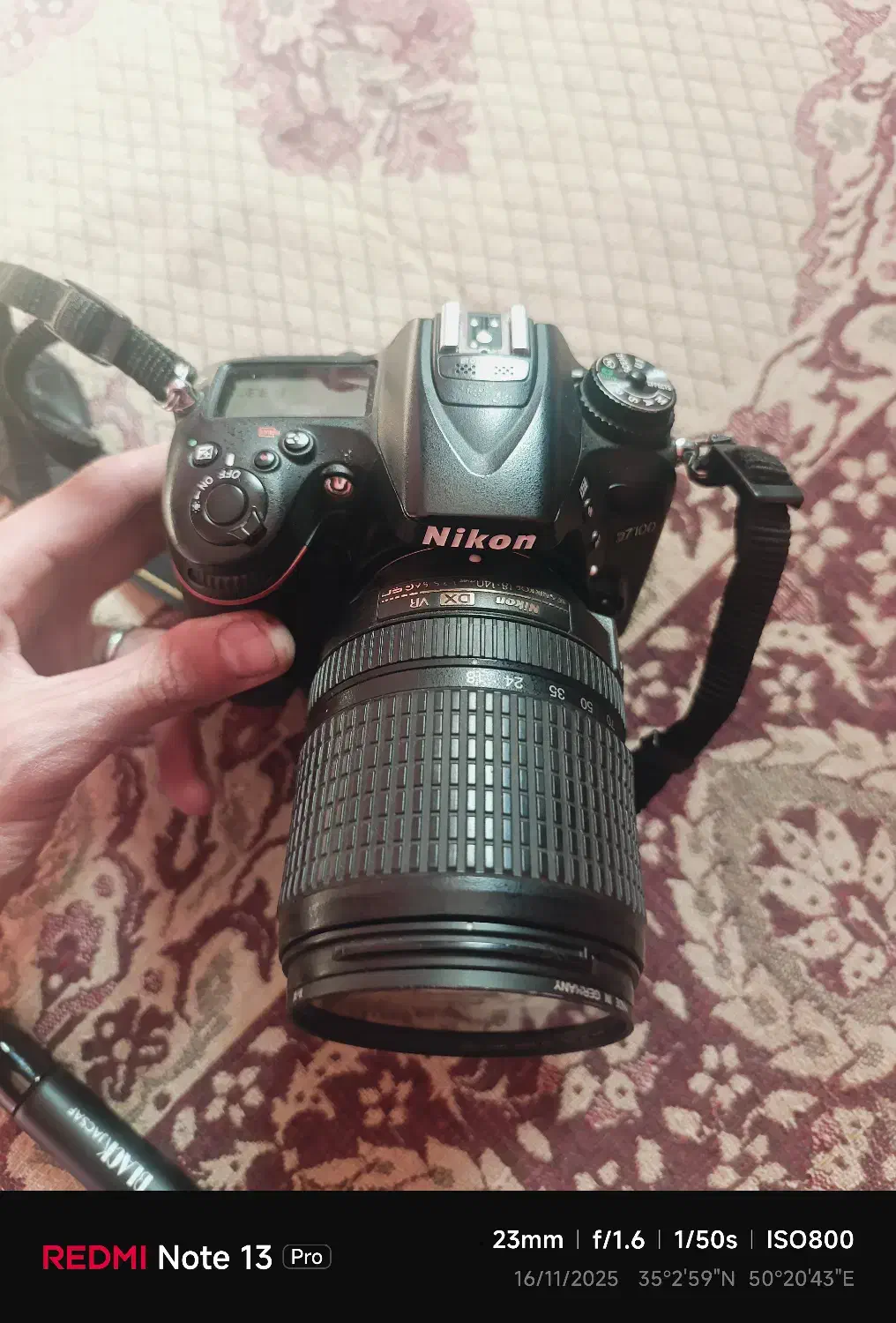 دوربین عکاسی و فیلمبرداری نیکونD7100|دوربین عکاسی و فیلم‌برداری|ساوه, |دیوار