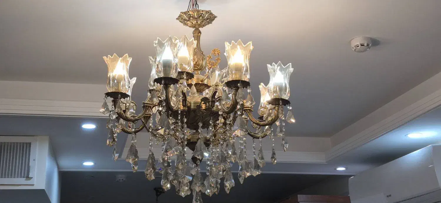 لوستر 8 شاخه 12 شعله|لوستر و چراغ آویز|تهران, جیحون|دیوار