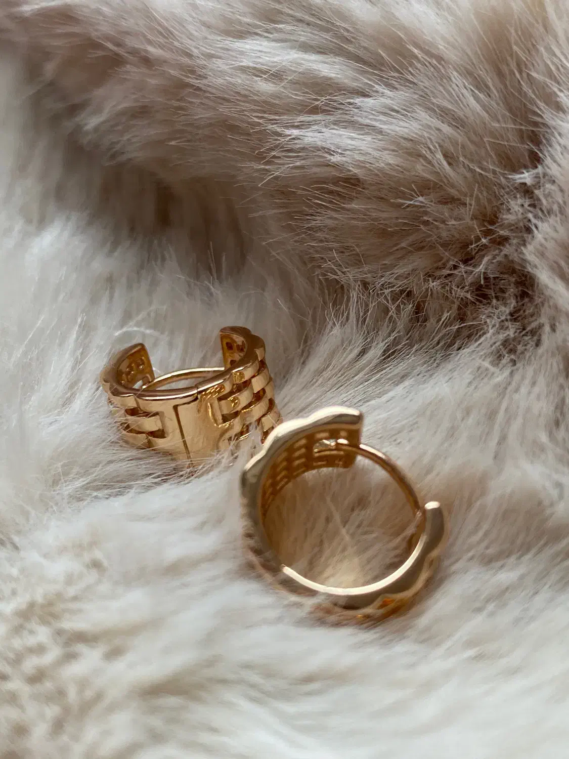 گوشواره ژوپینگ طرح طلا|بدلیجات|تهران, بلوار کشاورز|دیوار