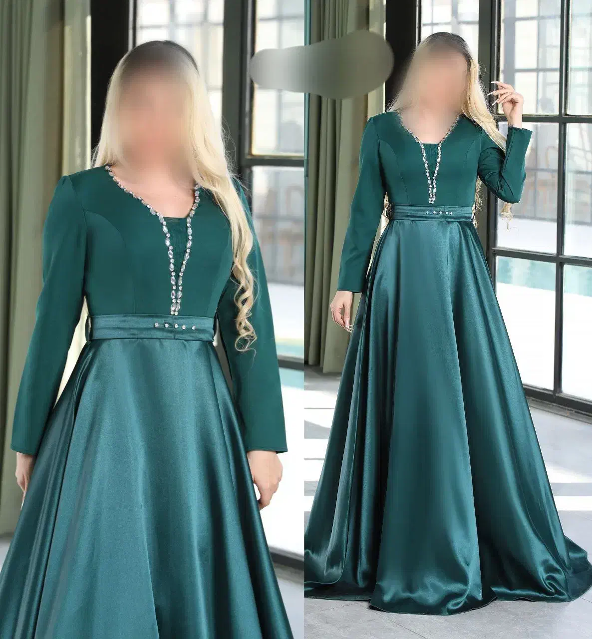 ماکسی مجلسی ادیلا کد تخفیف ۲۰۳۶۲|لباس|اصفهان, شهرک زاینده رود|دیوار