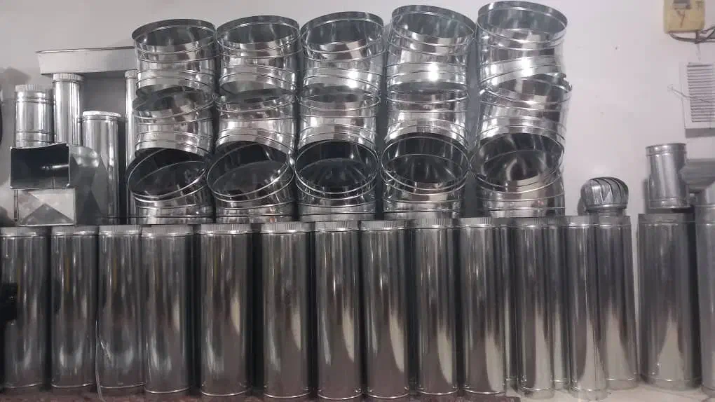 پخش لوله گلخانه گالوانیزه بخاری اسپیرال|مصالح و تجهیزات ساختمان|قیامدشت - خاورشهر, |دیوار