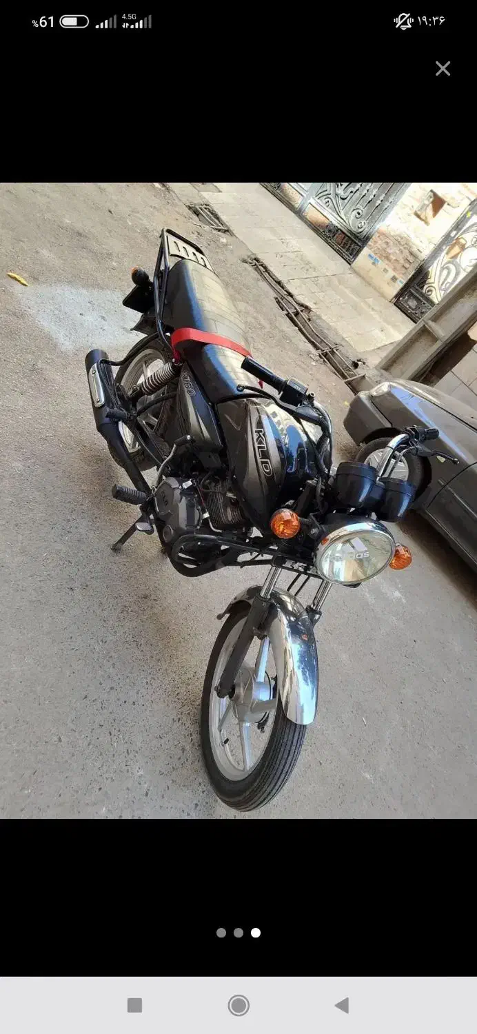 KLD 180 موتور سالم لاستیک نو|موتورسیکلت|تهران, شهرک شریفی|دیوار