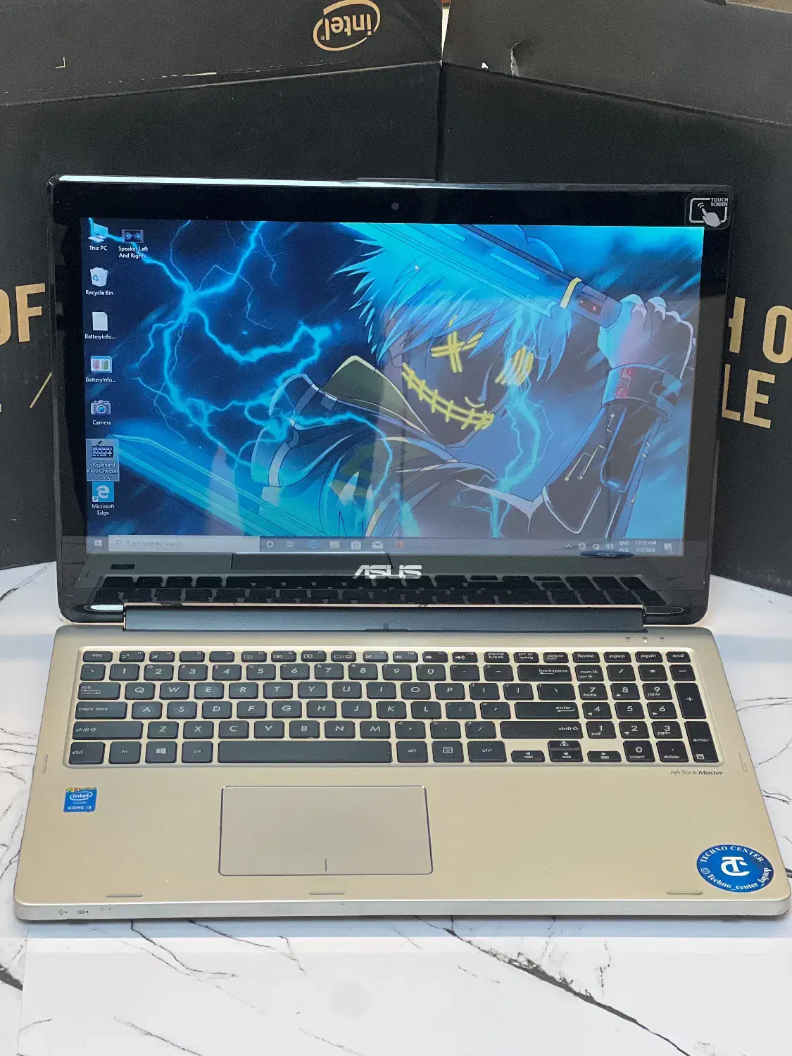 لپتاپ asus با صفحه لمسی و بسیار تمیز|رایانه همراه|تهران, بلوار کشاورز|دیوار