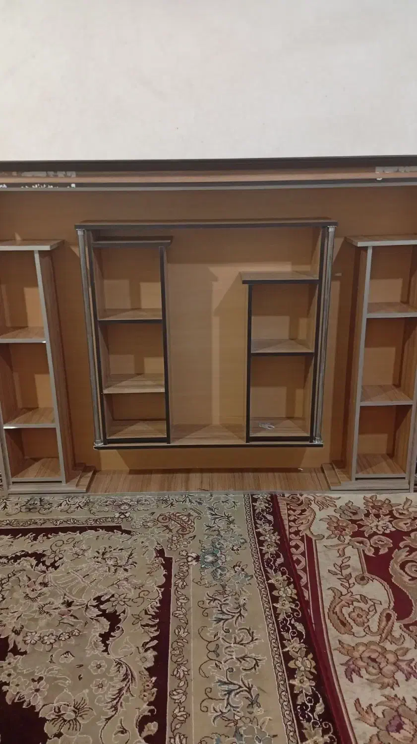 دکور|کتابخانه، شلف، قفسههای دیواری|برازجان, |دیوار