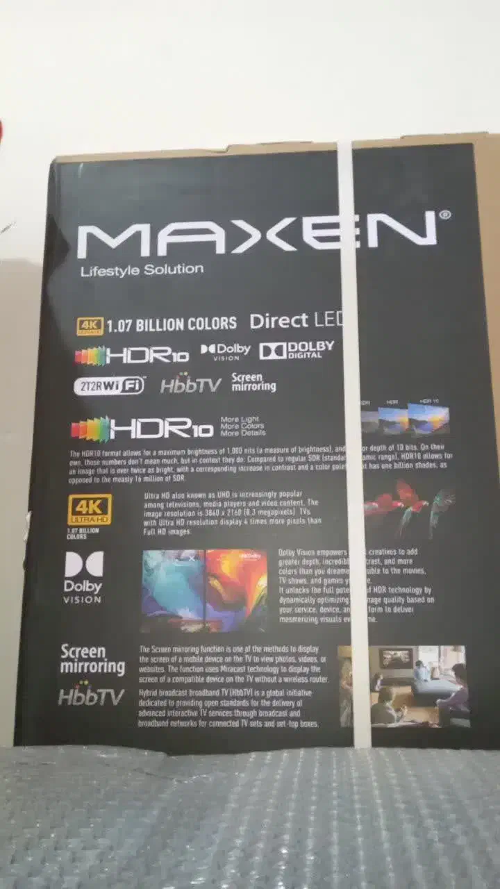 تلویزیون ۷۰ اینچ MAXEN بورد LG|تلویزیون و پروژکتور|اراک, |دیوار