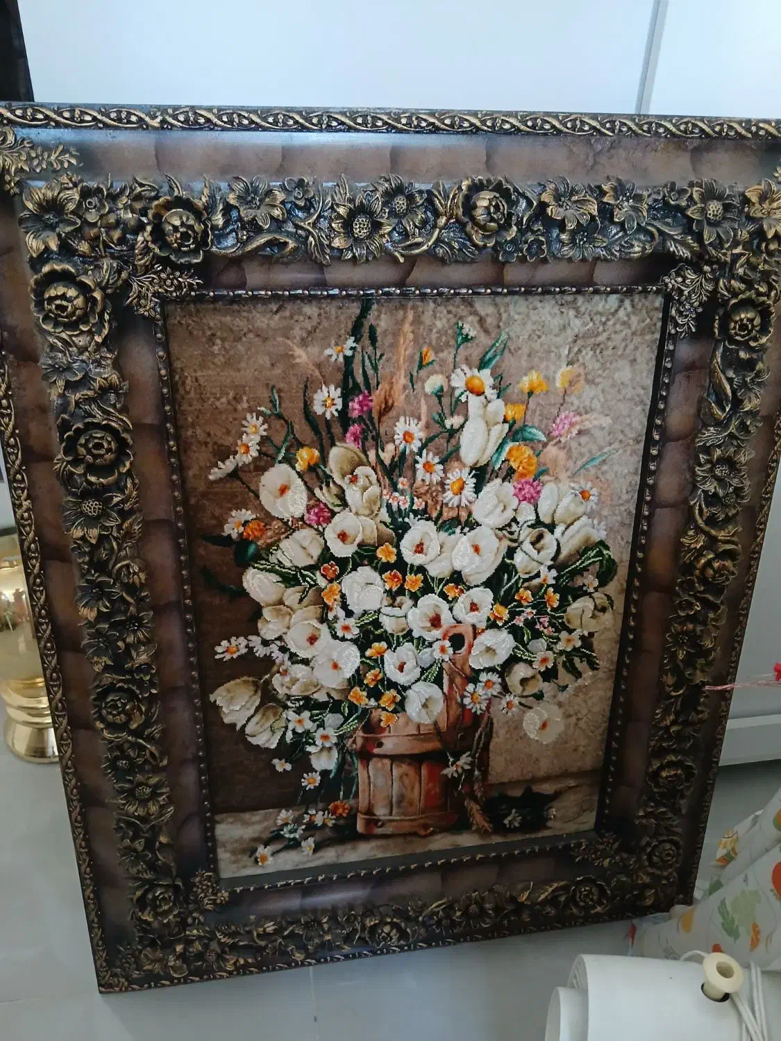 دوعددتابلوفرش دستباف|تابلو فرش|اصفهان, آزادگان|دیوار