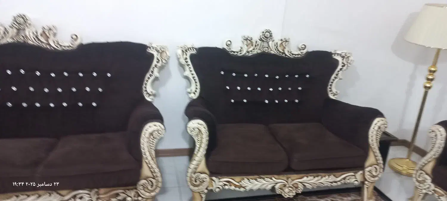 مبل ۷ نفره در حد نو|مبلمان خانگی و میز عسلی|پاکدشت, حصار امیر|دیوار