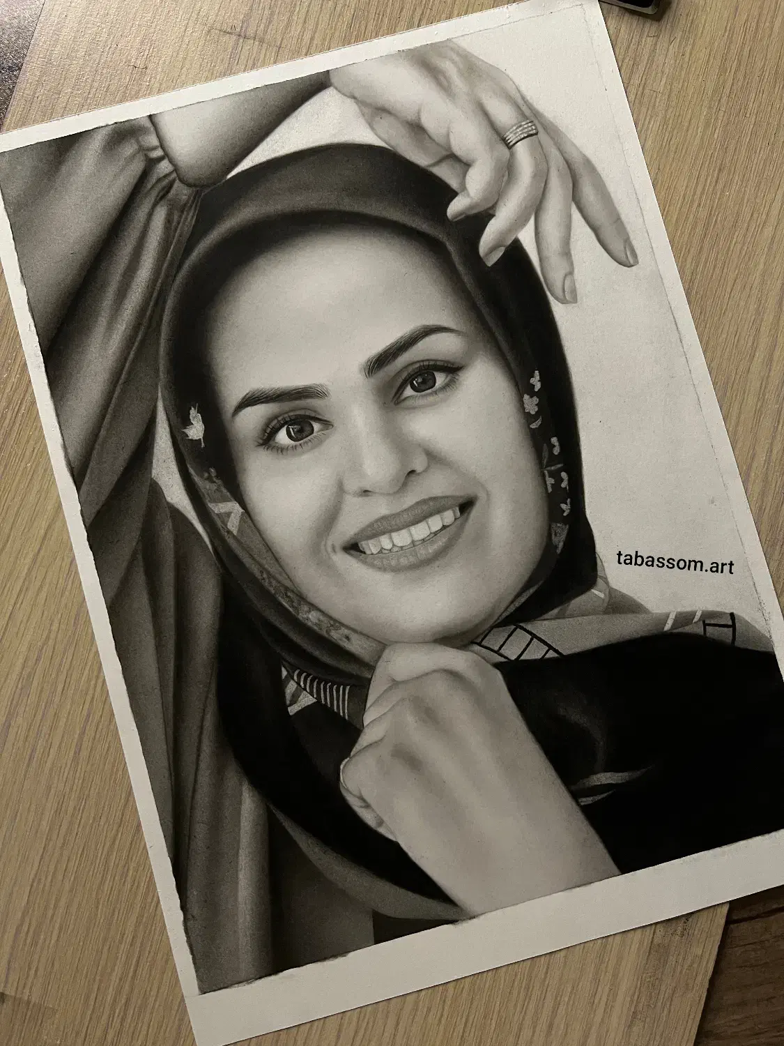 تابلو طراحی چهره|تابلو، نقاشی، عکس|یزد, |دیوار