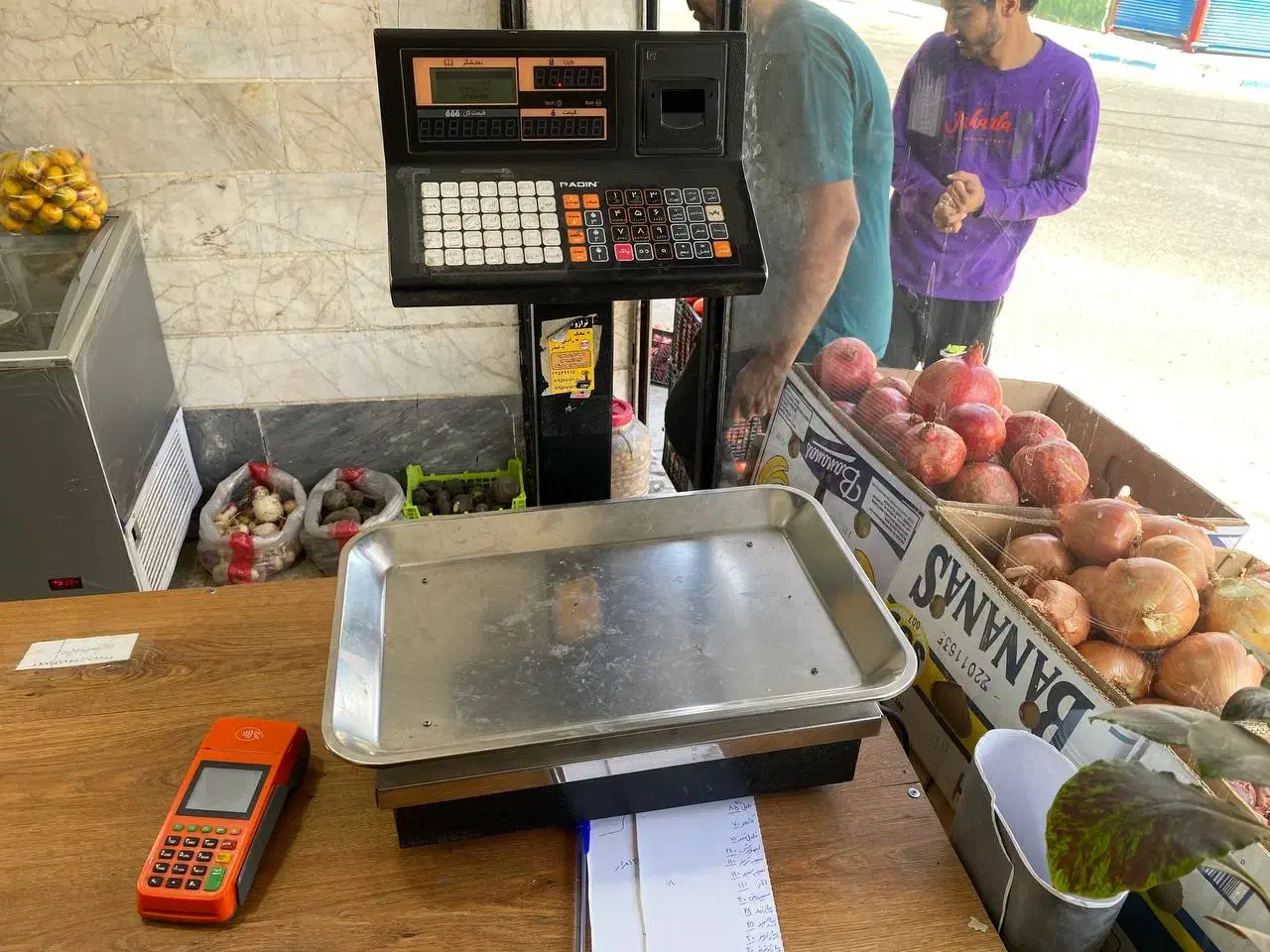 ترازو رادین ۴۰ کیلویی چاپگر ب کارتخونم ول میشه|فروشگاه و مغازه|شهریار, اسکمان|دیوار