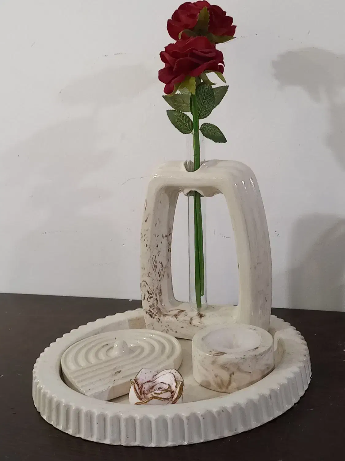 سنگ مصنوعی|ظروف سرو و پذیرایی|رشت, باهنر|دیوار