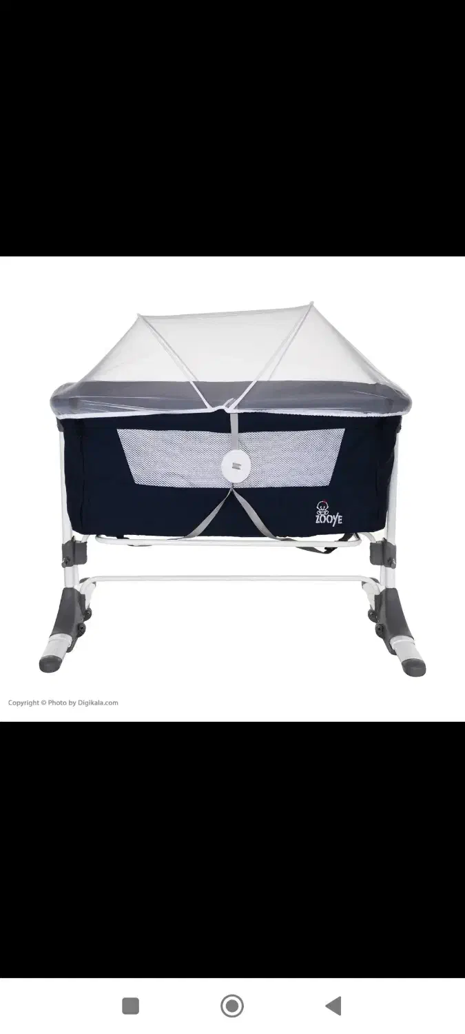 تخت نوزاد کنار مادر زویی|تخت و صندلی بچه|کرج, عظیمیه|دیوار