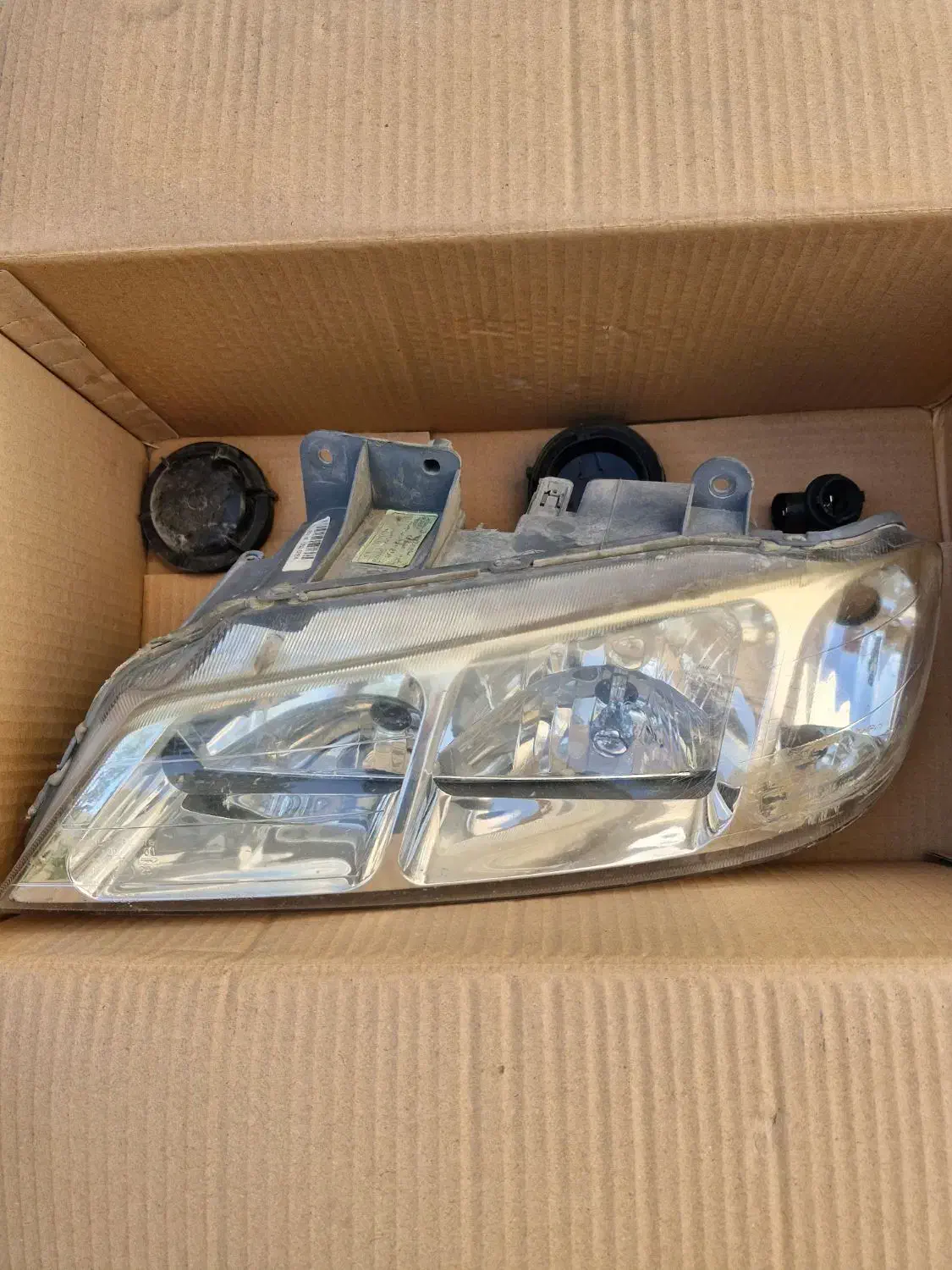 چراغ جلو پژو پارس سمت چپ و باربند|قطعات یدکی و لوازم جانبی|جم, |دیوار