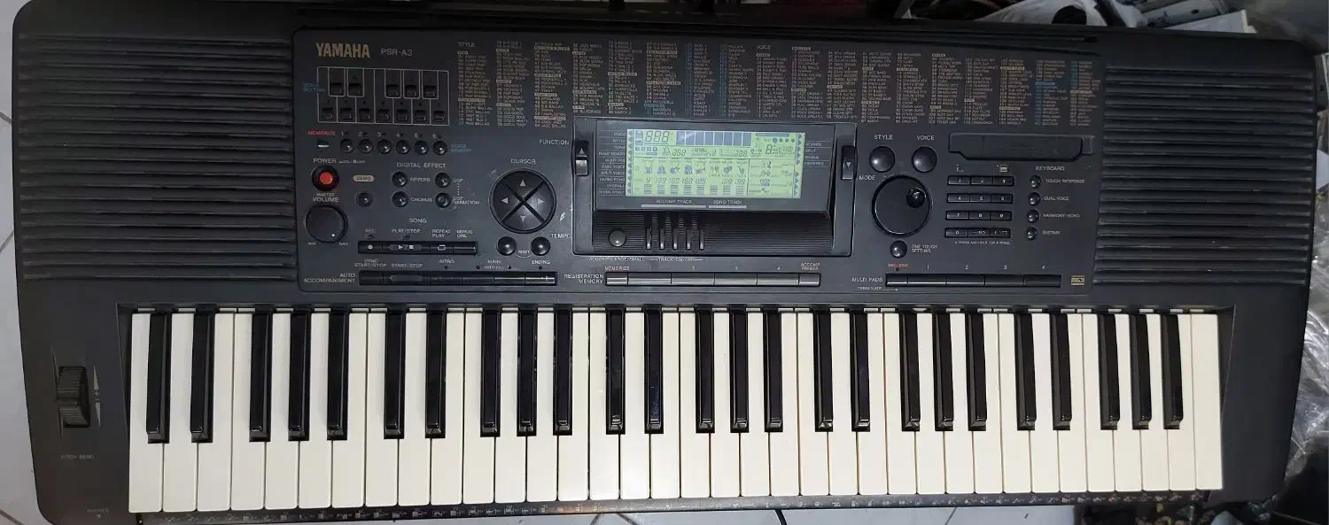 کیبورد، ارگ یاماها آ۳ (YAMAHA A3)|پیانو، کیبورد، آکاردئون|سنندج, |دیوار