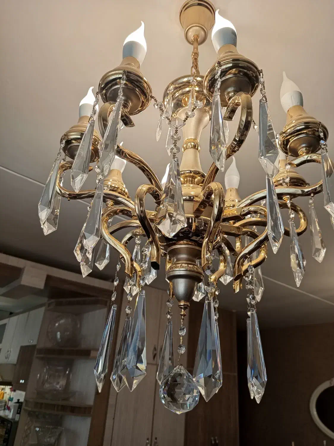 لوستر|لوستر و چراغ آویز|تبریز, |دیوار