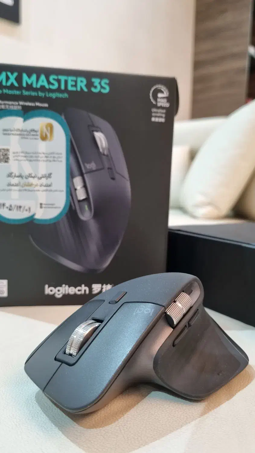 ماوس بی‌سیم لاجیتک MX Master 3s اورجینال + گارانتی|قطعات و لوازم جانبی رایانه|تهران, شهرک گلها|دیوار