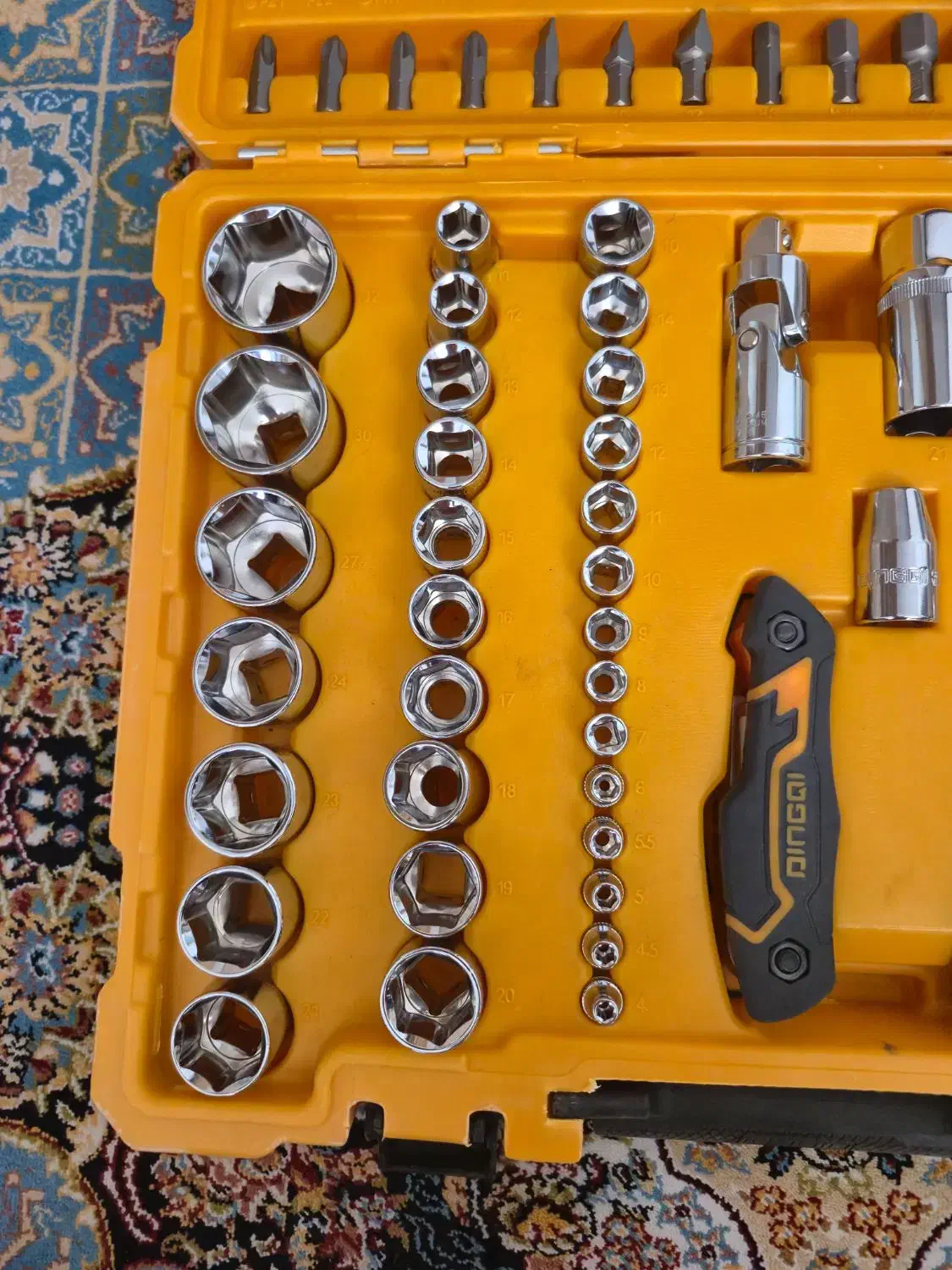 جعبه بکس 93 پارچه دینگی نو استفاده نشده|ابزارآلات|اصفهان, برازنده|دیوار