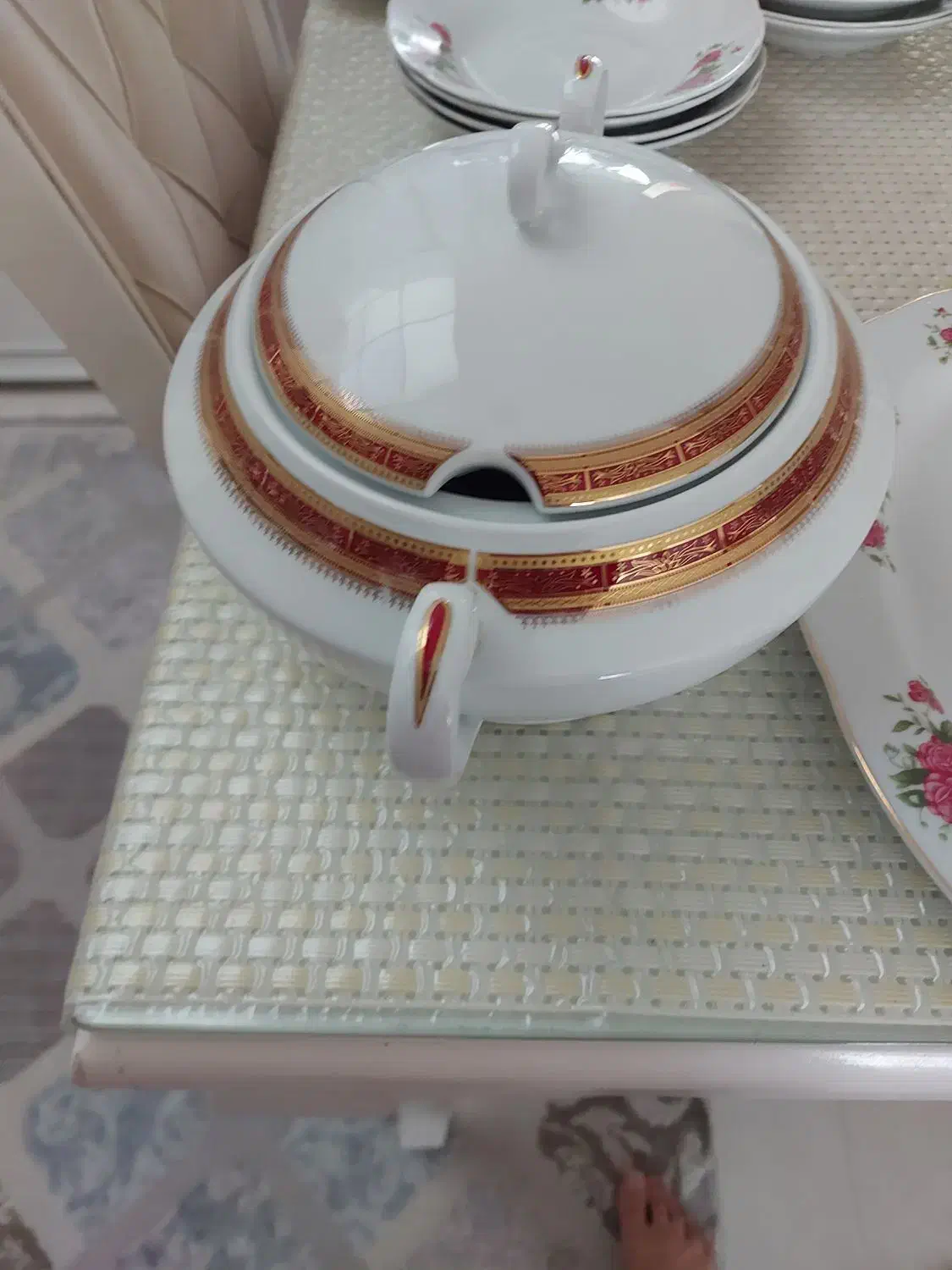 ظروف چینی قدیم|ظروف سرو و پذیرایی|سنندج, |دیوار