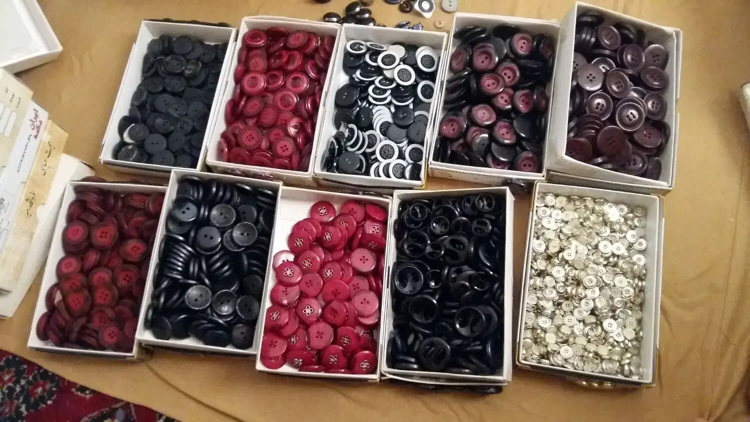 دکمه حراجی|لوازم خیاطی و بافتنی|کرج, کیانمهر|دیوار