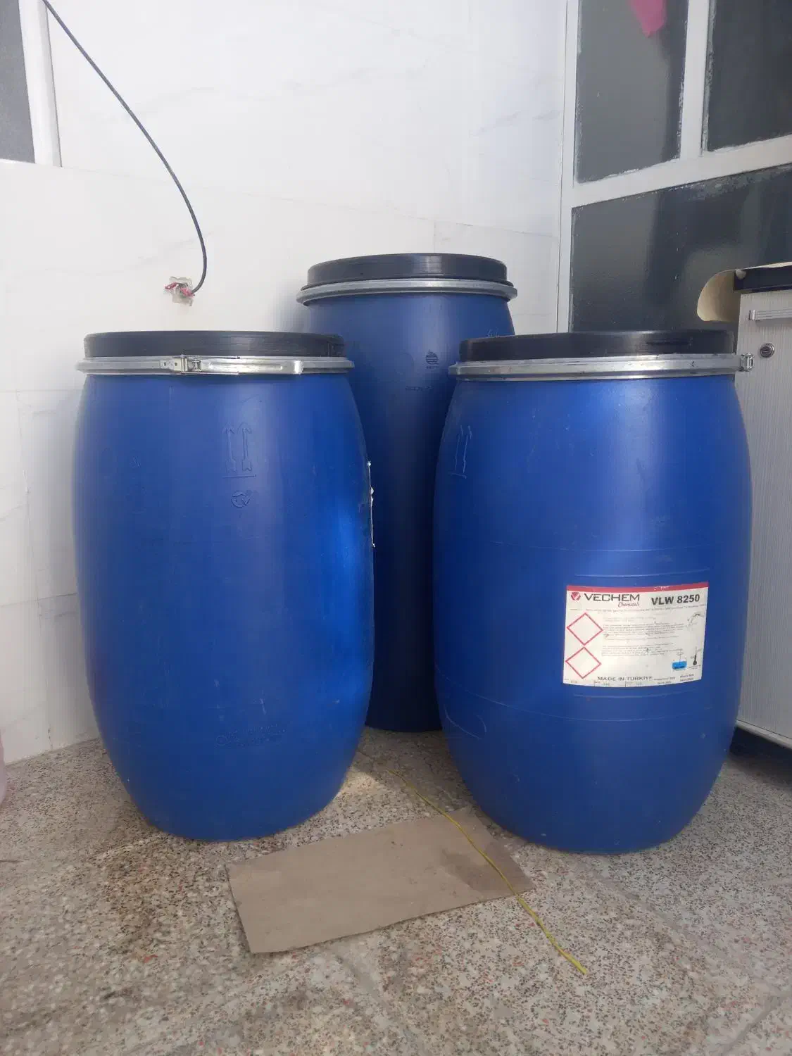 بشکه یا دبه ۱۲۰ لیتری|ظروف نگهدارنده، پلاستیکی، یکبارمصرف|رباطکریم, رباطکریم|دیوار