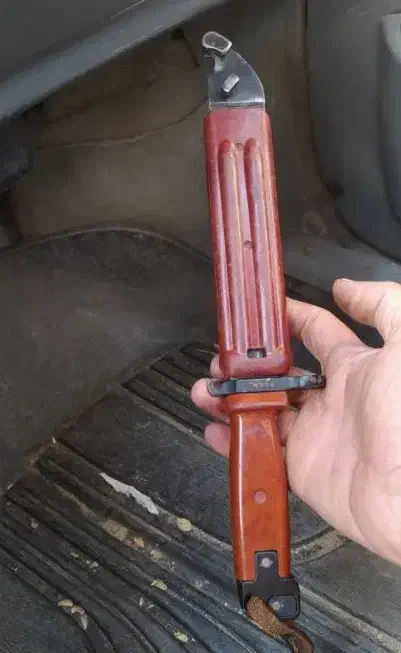 کاردسنگری سرنیزه قدیمی|کلکسیون اشیاء عتیقه|قائمشهر, |دیوار